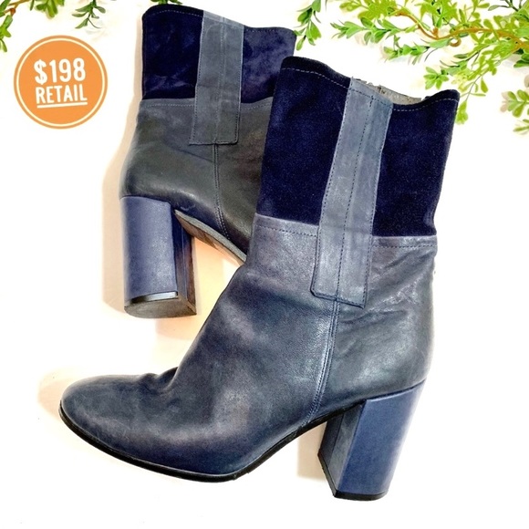 Anthropologie Shoes - Anthropologie Paola Ferri Lorraine Boots in Navy